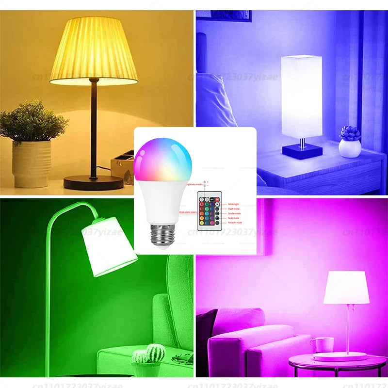 RGBW Infrared LED Bulb