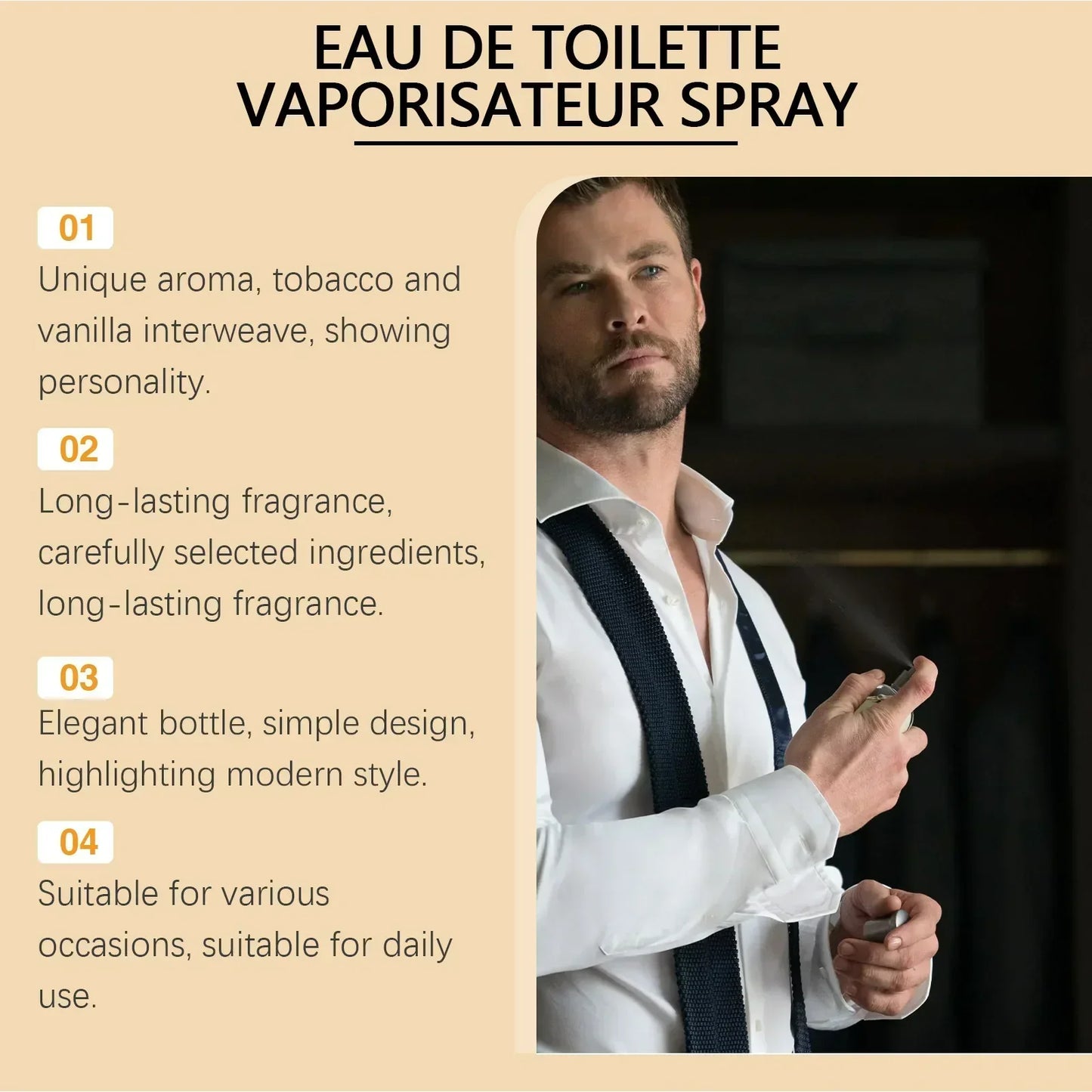 Roxelis Jazz Wood Tobacco  Perfume for Man