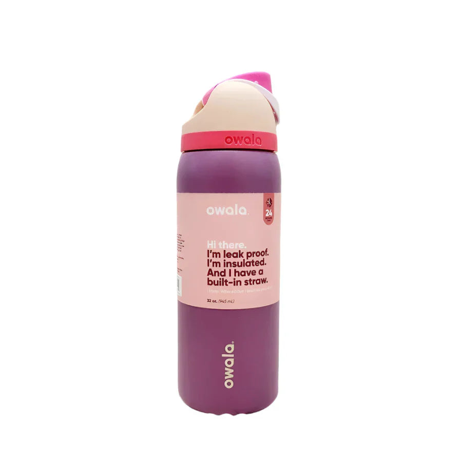 Owala FreeSip Black Panther Bottle