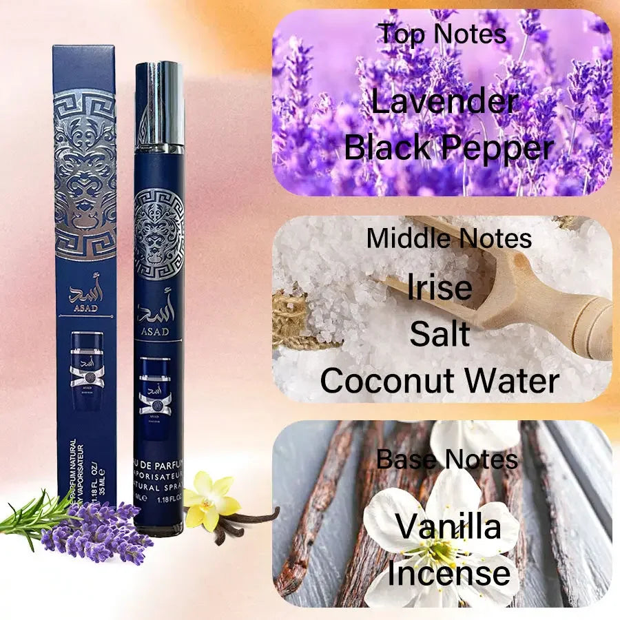 2pcs Yara Eau De Perfumes Men