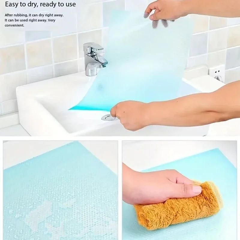 4PCS EVA Refrigerator Liner Mats