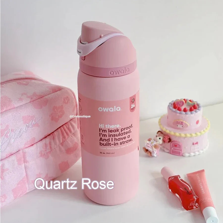 Owala FreeSip Smell The Rosé water bottle